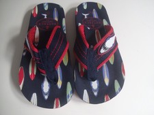 Fat face boys flip flops size