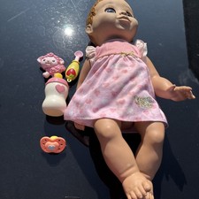 Luvabella Interactive Doll Bottle Lamb Spoon Bundle Set dummy 