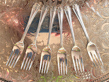 Vintage Cake Forks Set 6