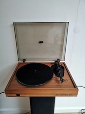 Systemdek IIX Glass Platter Belt-Drive Turntable W Linn Basik LV X Arm