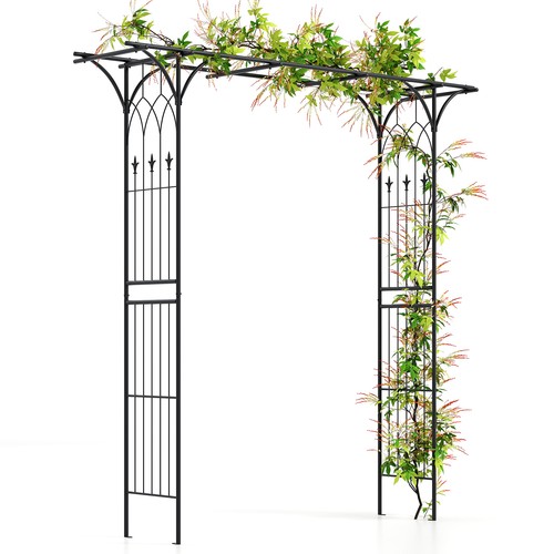 Costway 205cm garden arbor - 205cm,