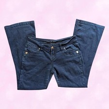 Y2K Jane Norman Blue Low Waist Flared Denim Jeans Size 12 