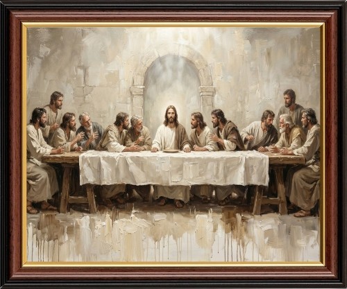 The last supper jesus with - the,