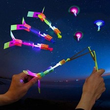 50x Flying Toys Flash LED