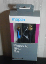 3m BNC to RCA Phono Lead Cable