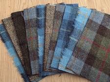 Harris Tweed Fabric Remnants