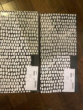 (Lot of 2) Ikea DRONA Storage Box fits Kallax Expedit 13x15x13" Black/White Dots