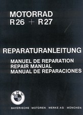 BMW Workshop Manual / Repair Manual Handbook R 26, R 27 / R26, R27, New