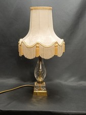 Stunning Cut Crystal Lamp