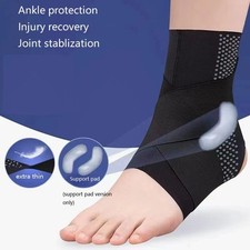 Ankle Support Strap Foot Heel Compression Wrap Medical Bandage Brace Pain Relief