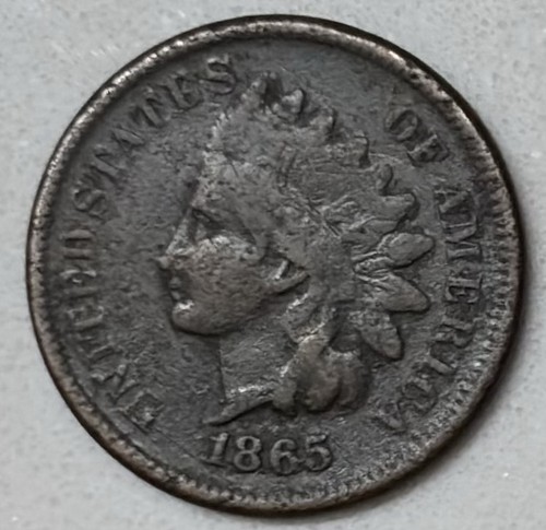 1865 indian head - 1865, cent