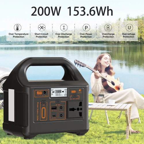 200w portable power station - 200w,