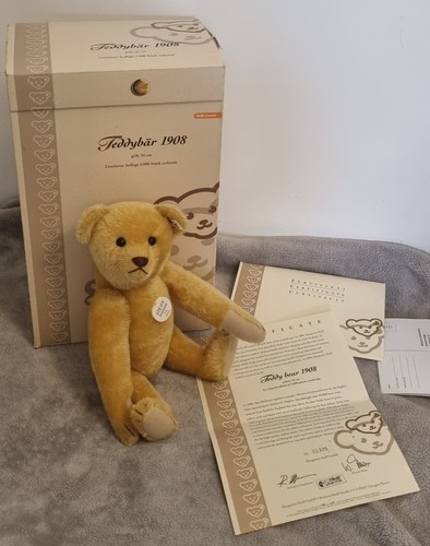 Sweet vintage steiff teddy - vintage,