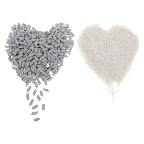 Bags drum polisher - 2, abrasives