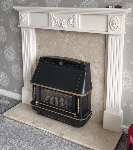 Fireplace including gas - gas, fire