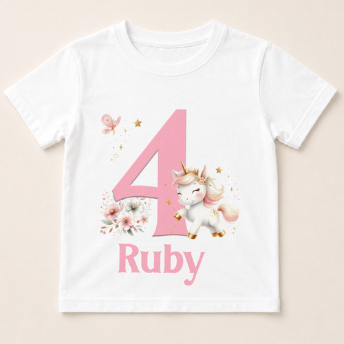 Personalised unicorn birthday - personalised,