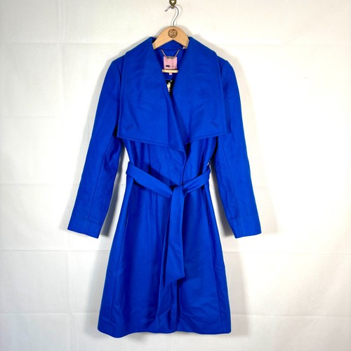 Ted baker coat womens blue - ted,