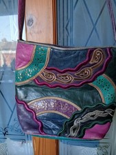 Sharif Leather Handbag with Shoulder Strap. Great Quality. VGC