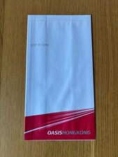 OASIS HONG KONG AIRLINES AIR SICKNESS BAG / BARF BAG