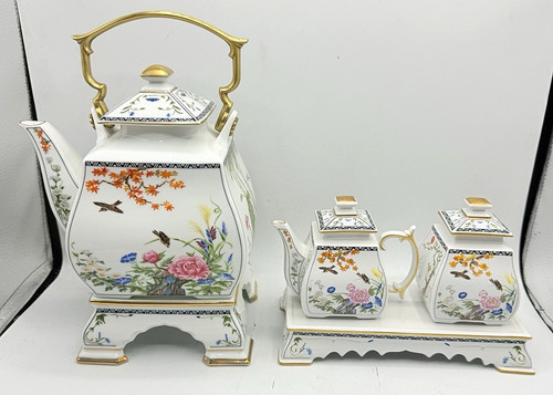 Franklin mint birds flowers - franklin,