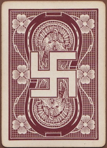 Playing cards single card - single, old