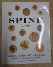 SPINK LONDON ANCIENT, ENGLISH & FOREIGN COINS 15 NOV 2000