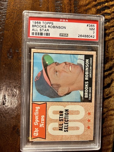 1968 brooks robinson 365 - brooks, as