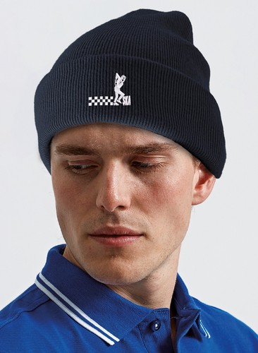 Ska embroidered beanie hat - hat,