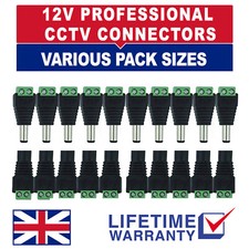 12V DC MALE FEMALE POWER BALUN