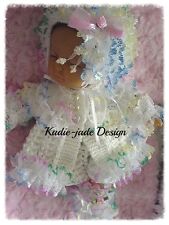 Baby Knitting Pattern #50 - To make a 4 Piece Matinee Set for 10in Emmy Doll