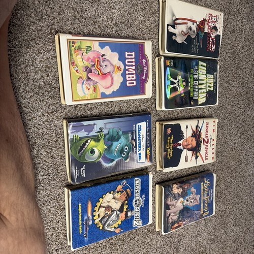 Disney movies tapes lot - disney,