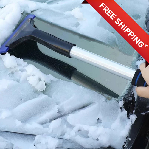 Extendable car ice scraper - extendable,