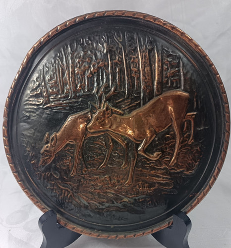 Copper effect wall plate - copper,