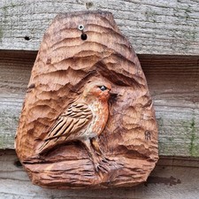 Chainsaw Carved   Robin