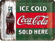 COCA COLA EMBOSSED / 3D TIN