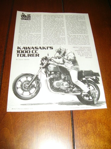 1979 kawasaki kz1000 original - 1979,