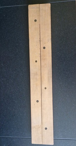 Vintage wooden parallel - vintage,