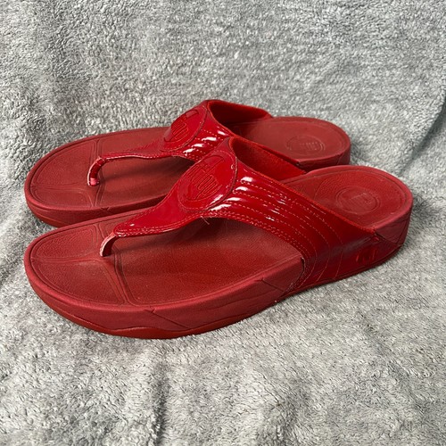 Fitflop walkstar red patent - fitflop,
