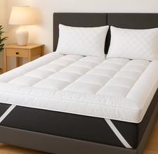 Extra Thick Microfiber Mattress Topper