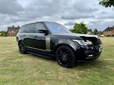 2013 Range Rover Autobiography 4.4 SDV8  Santorini Black 4 Seater - Rear Massage