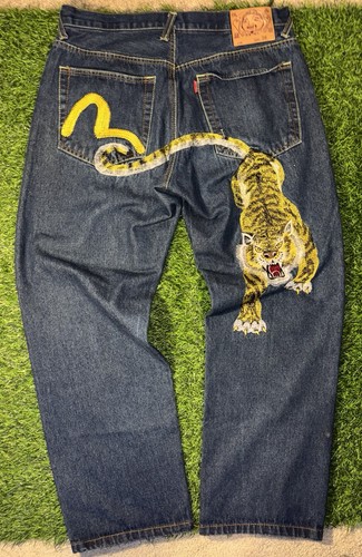 Evisu rare denim pants - rare,