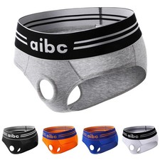 Male Underwear Black White