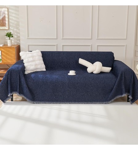 Chenille sofa cover - sofa, seater