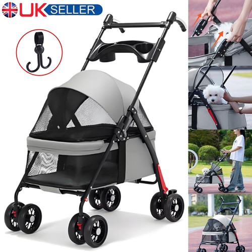 Wheel portable pet stroller - 4-wheel,