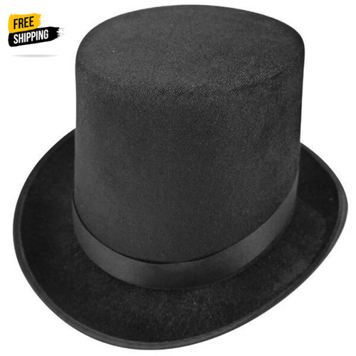 Black top hat adult - top,