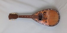 Antique 1890s Bowl Back Mandolin 8 String, made by Fratelli Marconi in Milan