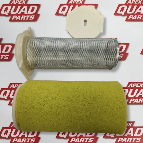 Air filter and guide - filter, plate