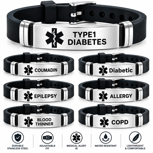 Medical alert bracelet - medical,