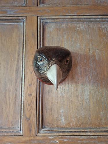 Quail wall hanging - quail, vase/plant