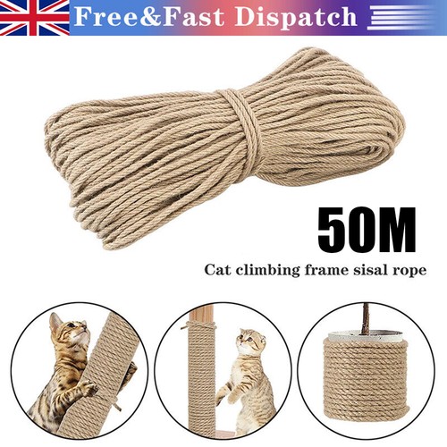 6mm jute rope hessian - hessian, twisted